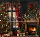 Dark and Dreamy Fireplace and Tree (CC)