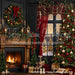 Dark and Dreamy Fireplace and Tree Flipped (CC)