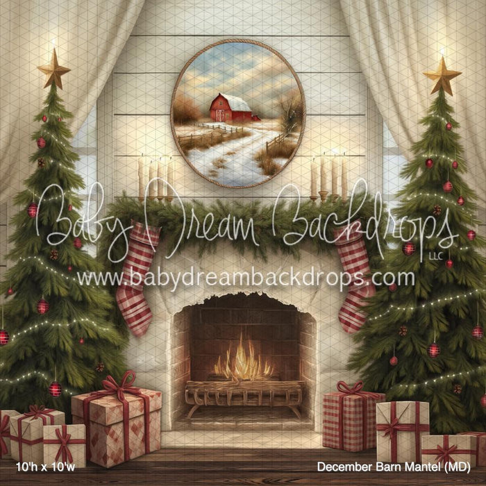 December Barn Mantel (MD)