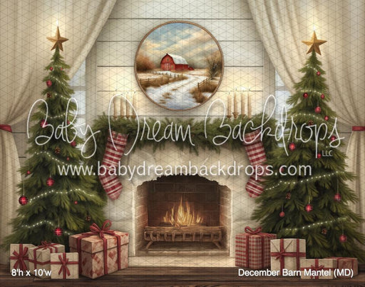 December Barn Mantel (MD)