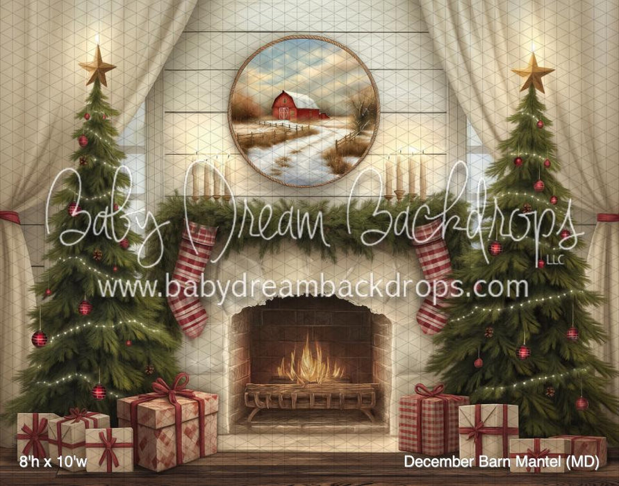 December Barn Mantel (MD)