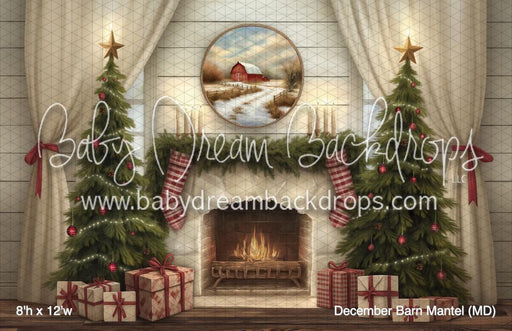 December Barn Mantel (MD)