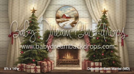 December Barn Mantel (MD)