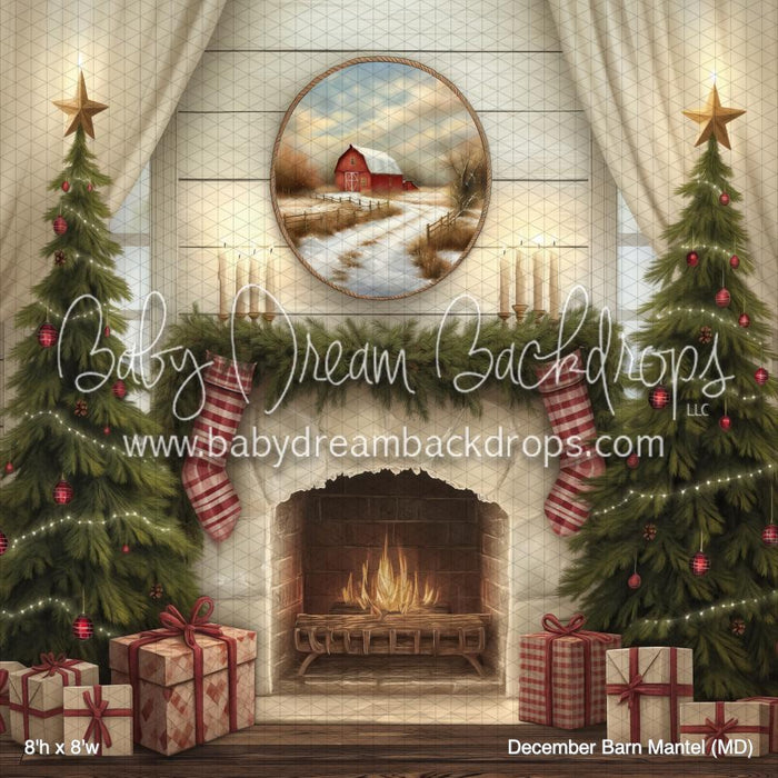 December Barn Mantel (MD)