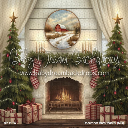December Barn Mantel (MD)