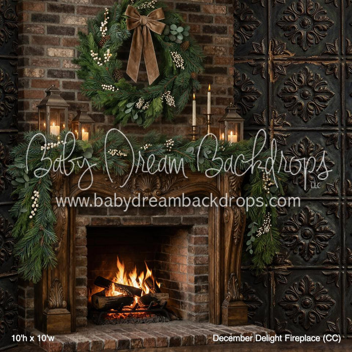 December Delight Fireplace (CC)