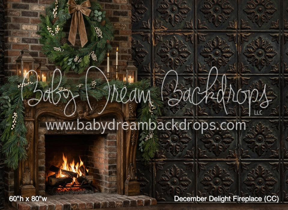 December Delight Fireplace (CC)