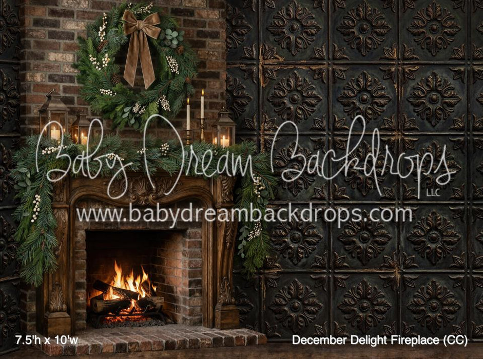 December Delight Fireplace (CC)