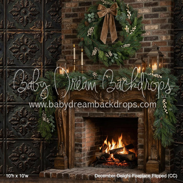 December Delight Fireplace Flipped (CC)