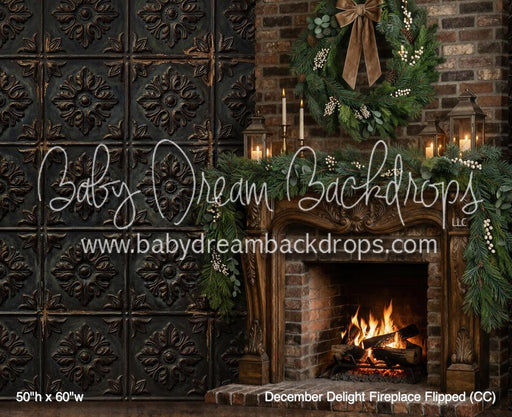 December Delight Fireplace Flipped (CC)