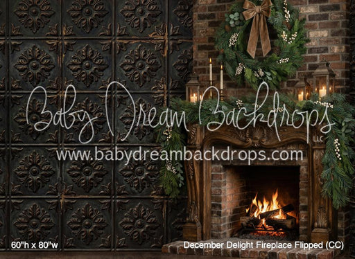 December Delight Fireplace Flipped (CC)