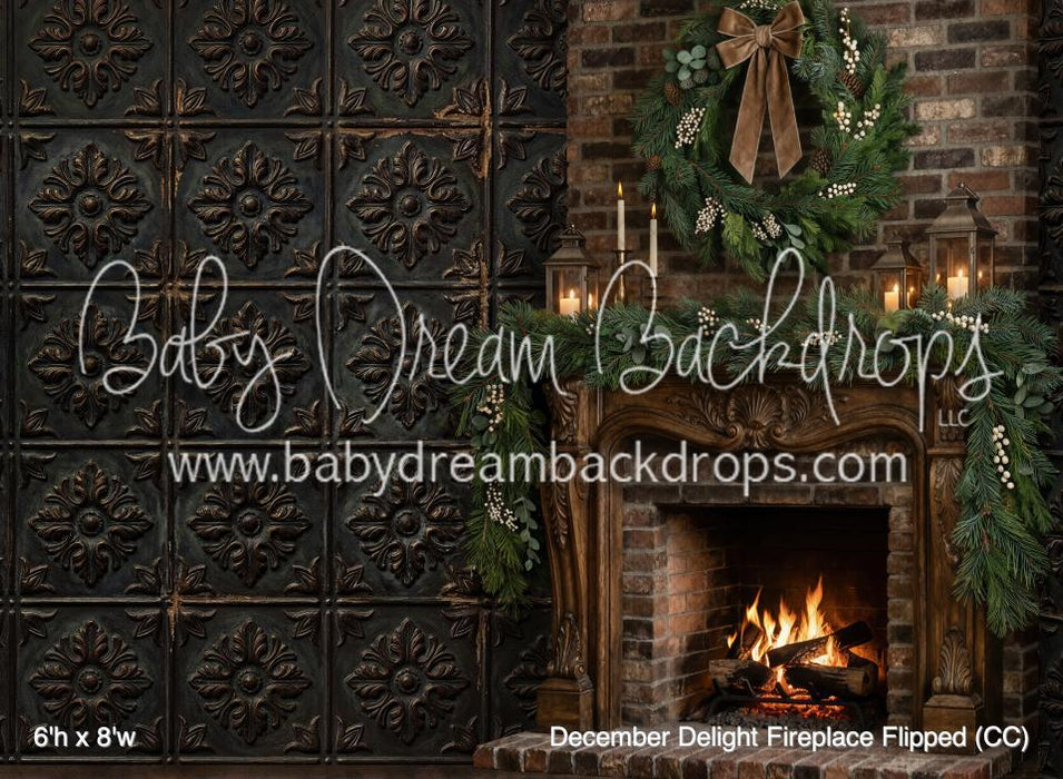December Delight Fireplace Flipped (CC)