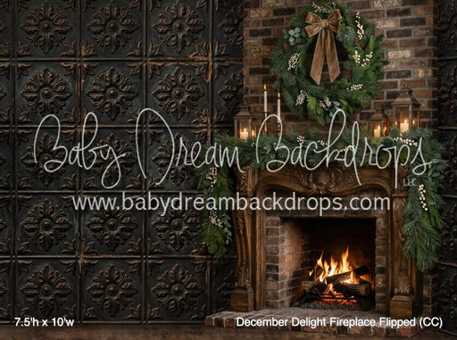 December Delight Fireplace Flipped (CC)