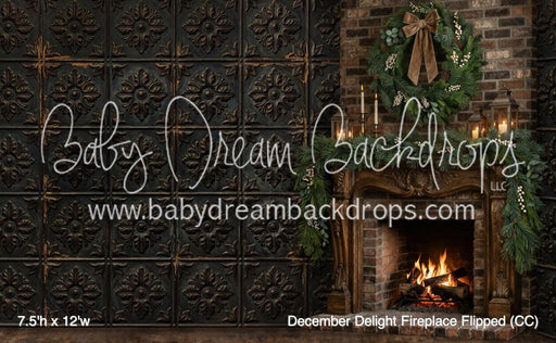 December Delight Fireplace Flipped (CC)