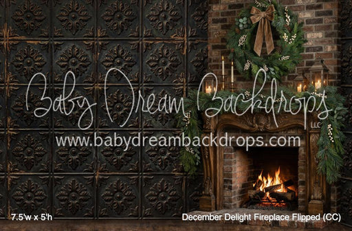 December Delight Fireplace Flipped (CC)