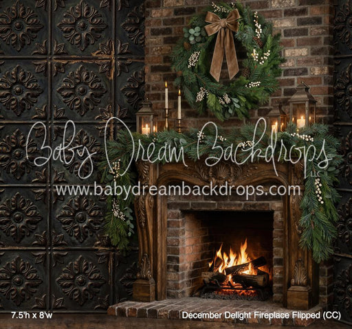 December Delight Fireplace Flipped (CC)