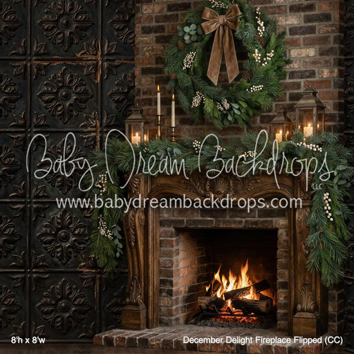 December Delight Fireplace Flipped (CC)