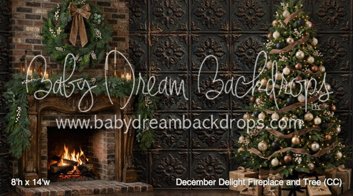 December Delight Fireplace and Tree (CC)