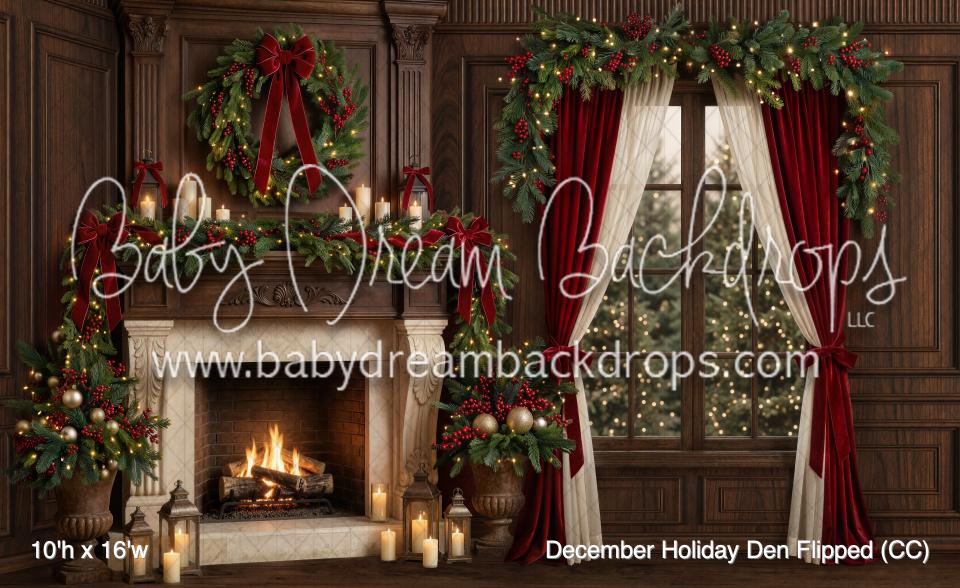 December Holiday Den Flipped (CC)