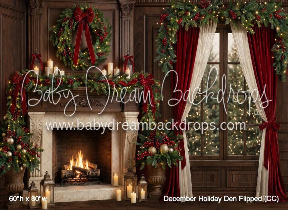 December Holiday Den Flipped (CC)