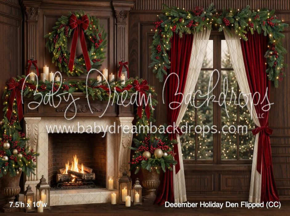 December Holiday Den Flipped (CC)