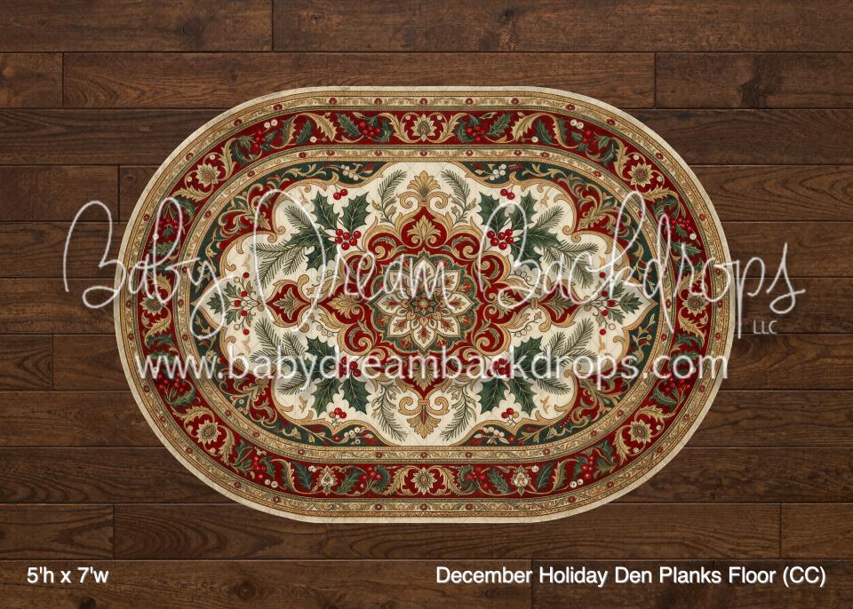 December Holiday Den Planks Floor (CC)