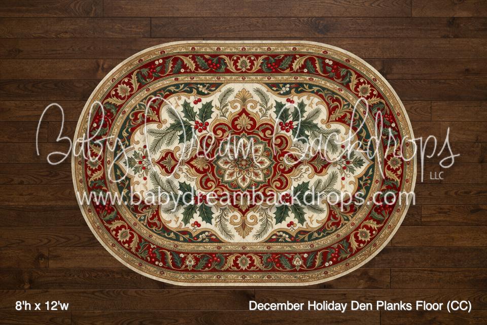 December Holiday Den Planks Floor (CC)