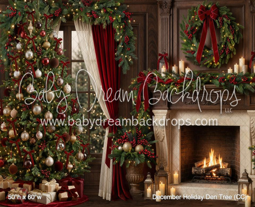 December Holiday Den Tree (CC)