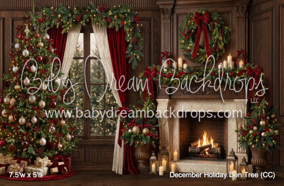 December Holiday Den Tree (CC)