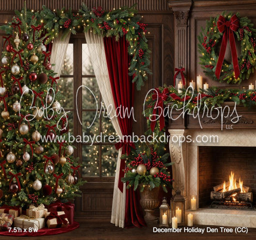 December Holiday Den Tree (CC)
