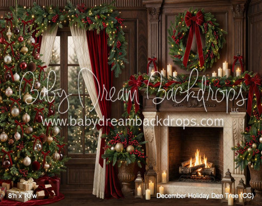December Holiday Den Tree (CC)