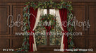 December Holiday Den Window (CC)