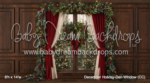 December Holiday Den Window (CC)