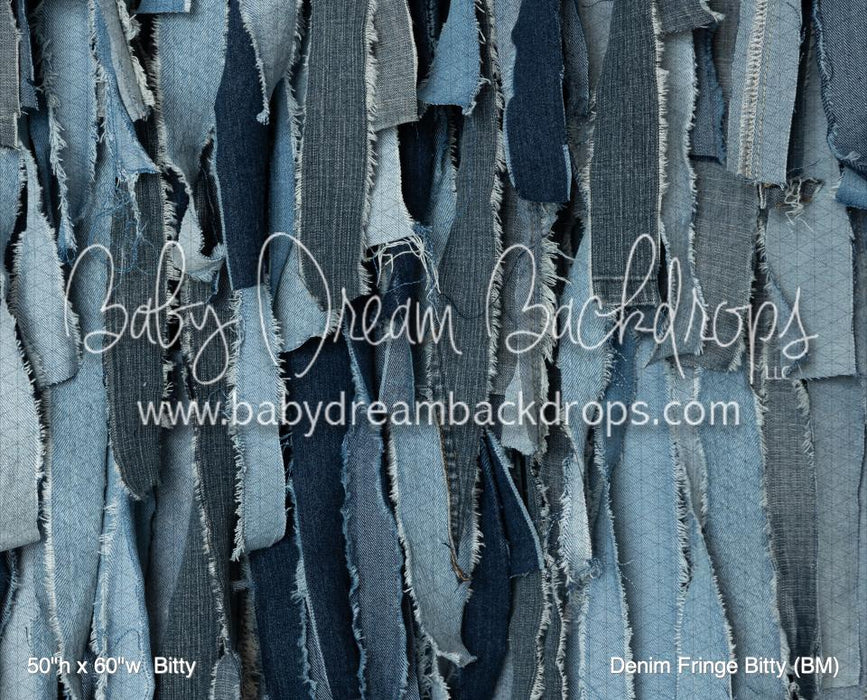 Denim Fringe Bitty (BM)
