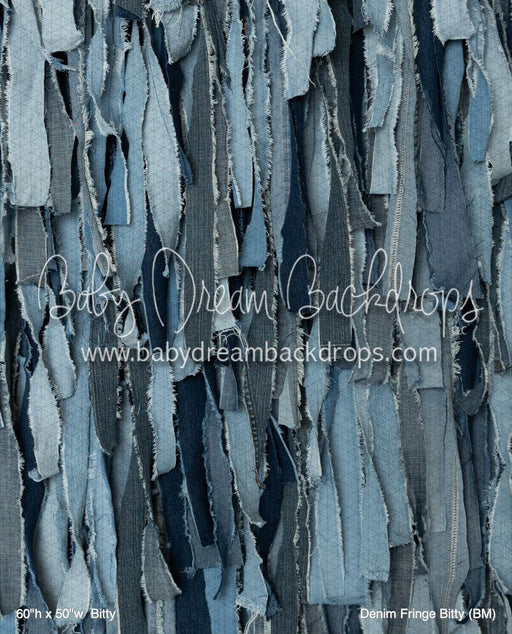 Denim Fringe Bitty (BM)