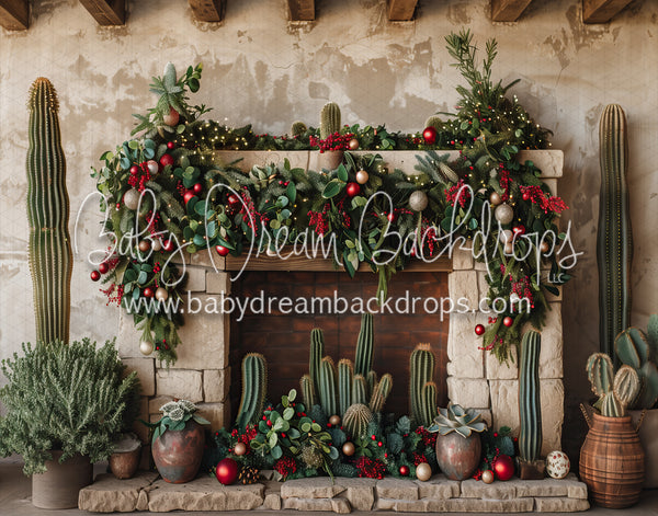 Desert Christmas Mantle (MD)