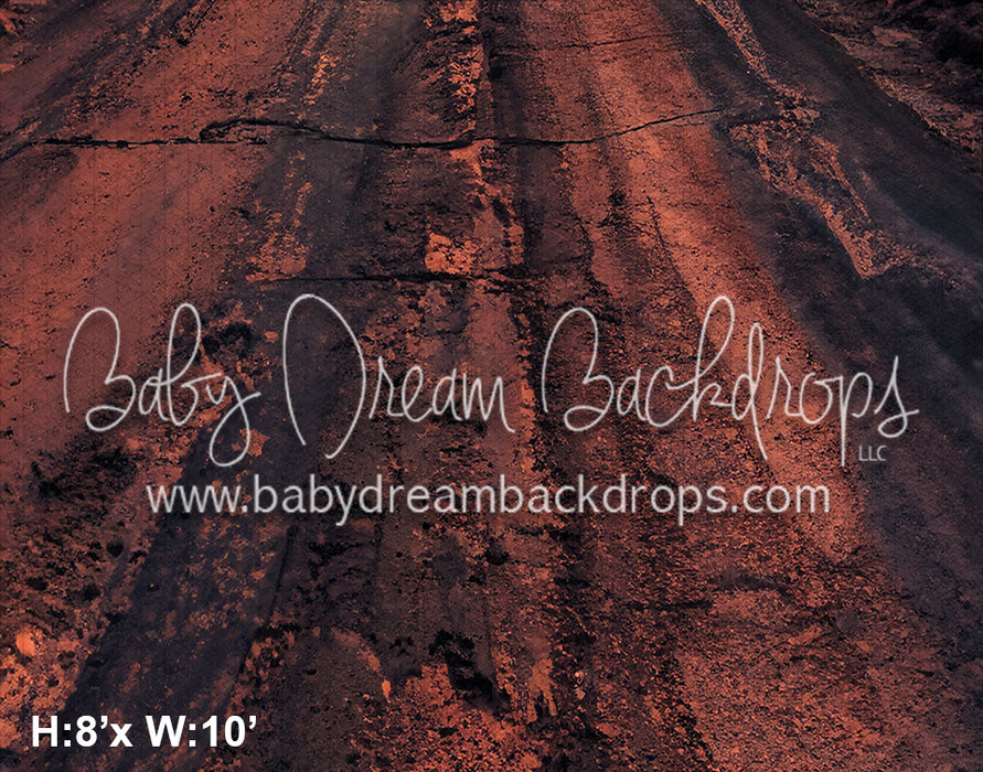 Desert Road Mountain Sunset Floor (SM) 