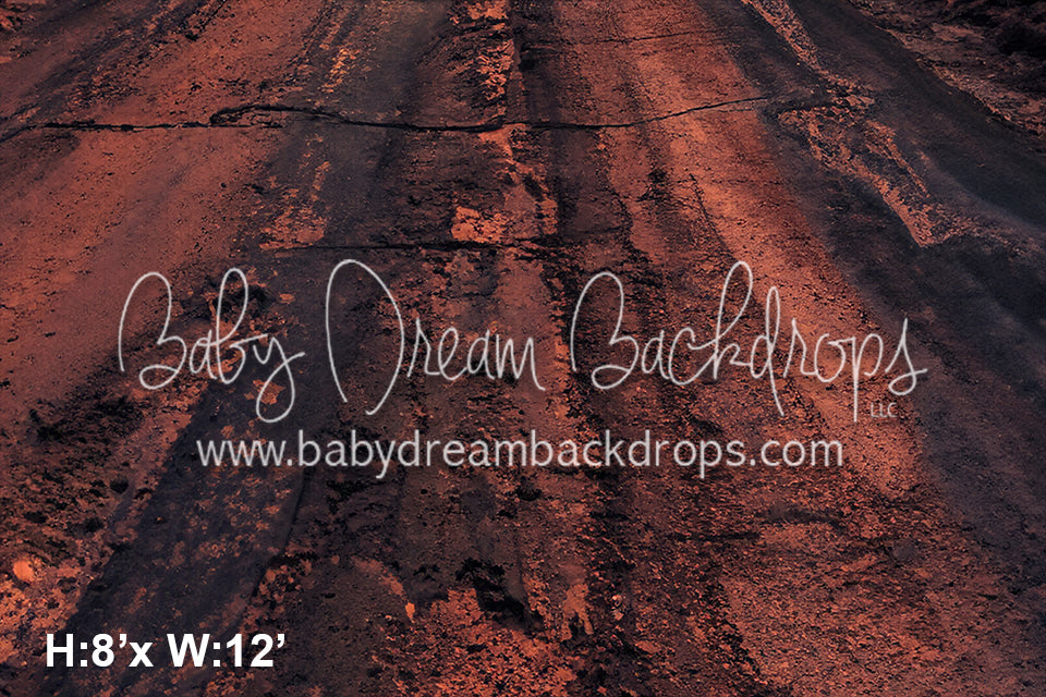 Desert Road Mountain Sunset Floor (SM) 