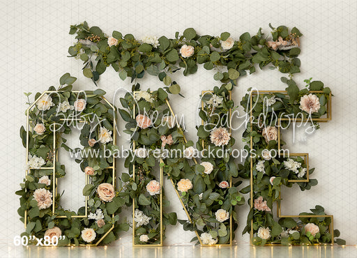 Devine Floral White With lights (JW)