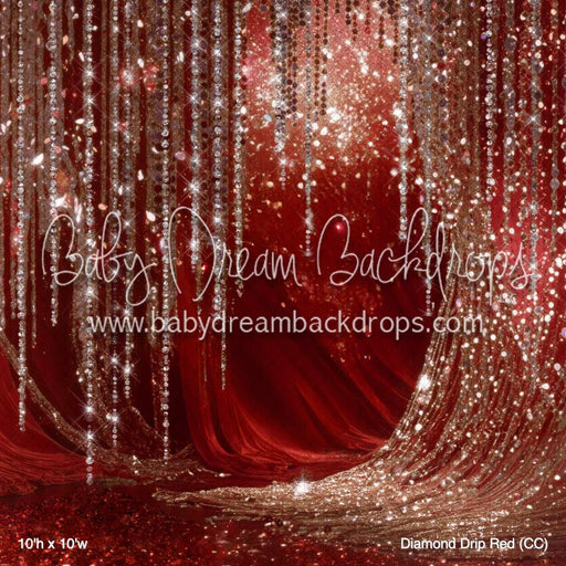 Diamond Drip Red (CC)