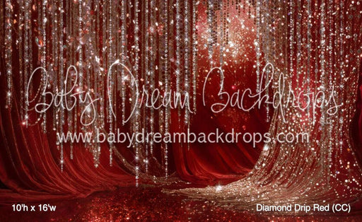 Diamond Drip Red (CC)