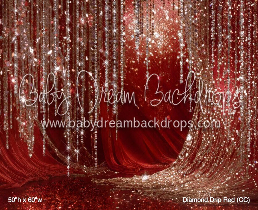 Diamond Drip Red (CC)