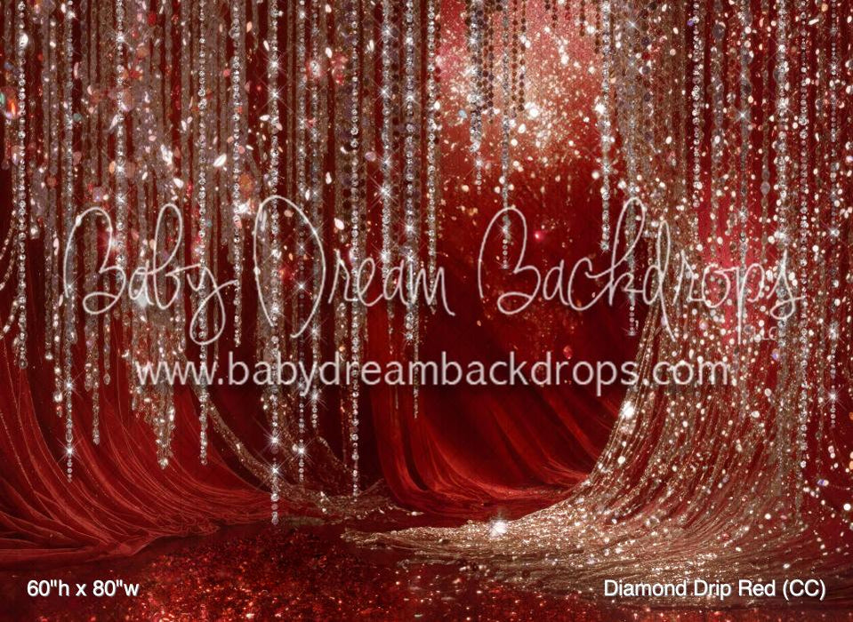 Diamond Drip Red (CC)
