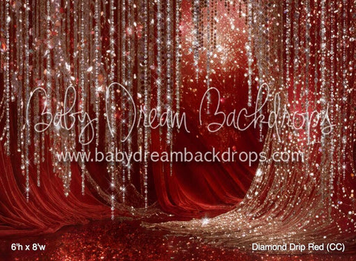 Diamond Drip Red (CC)