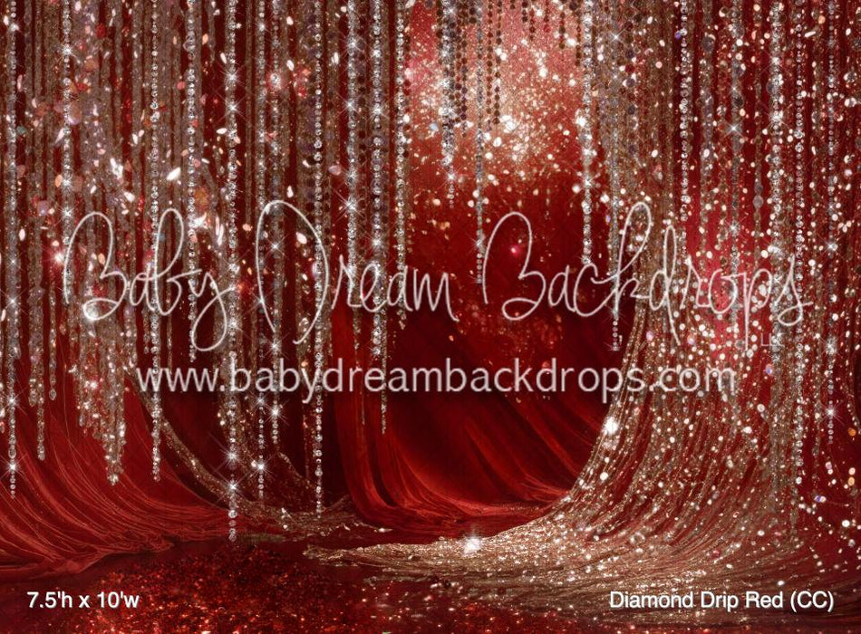 Diamond Drip Red (CC)