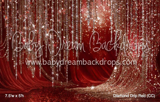 Diamond Drip Red (CC)
