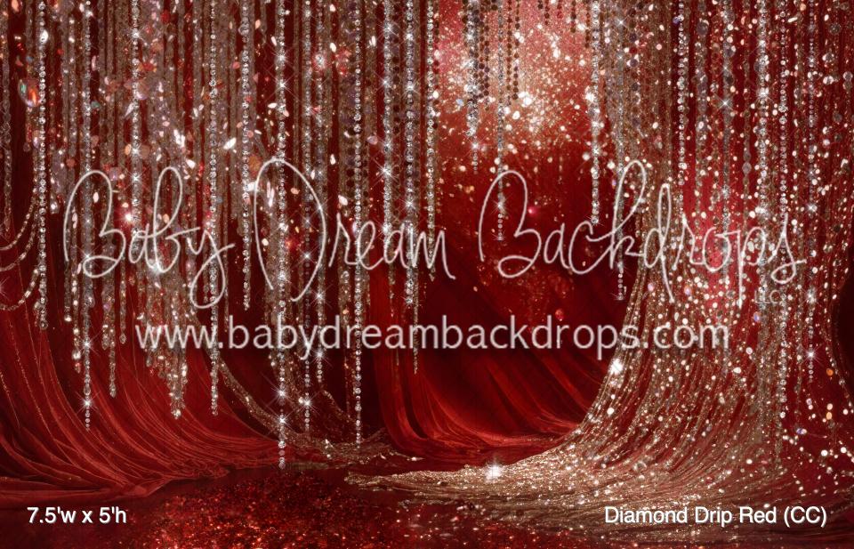Diamond Drip Red (CC)