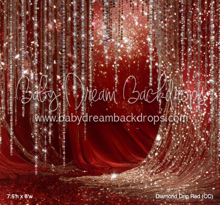 Diamond Drip Red (CC)