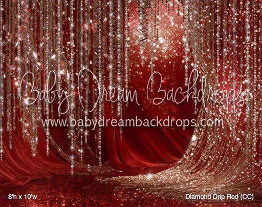 Diamond Drip Red (CC)