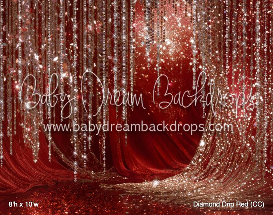 Diamond Drip Red (CC)